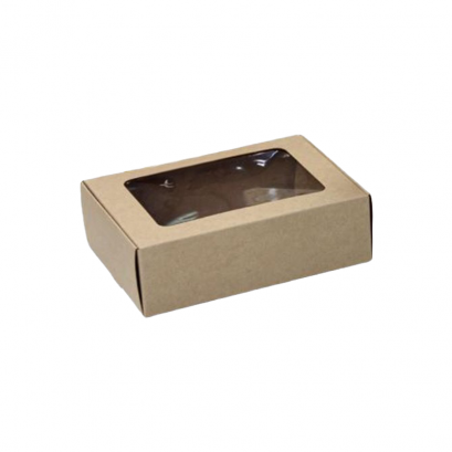 ก.13.7xย.11.3xส.5 cm กล่องอเนกประสงค์  แบบติดพลาสติก