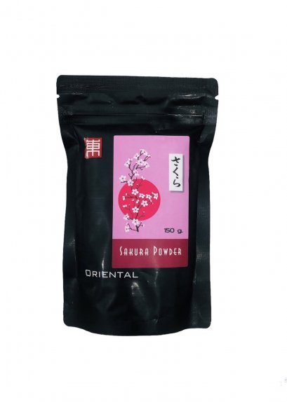 ผงซากุระ Oriental (ใช้สำหรับทำเครื่องดื่ม เบเกอรี ไอศกรีม)