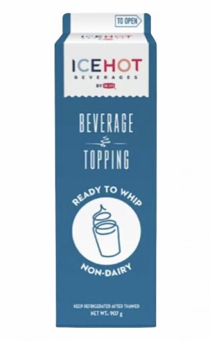 ไอซ์ฮอท เบเวอเรจ ทอปปิ้ง วิปปิ้งครีม