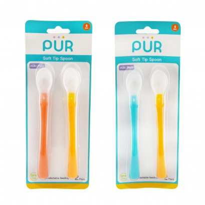 ช้อนป้อนอาหารเด็กเล็ก แพ็ค 2 ชิ้น