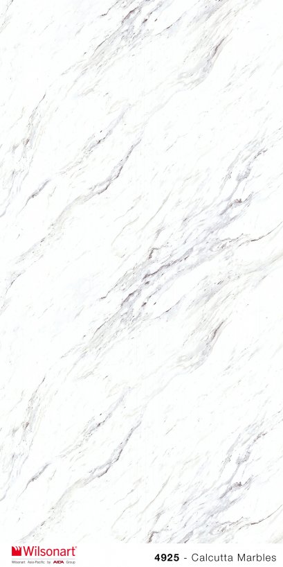 ลามิเนท ลายหิน 4925G/ Wilsonart Laminate Calcutta Marbles