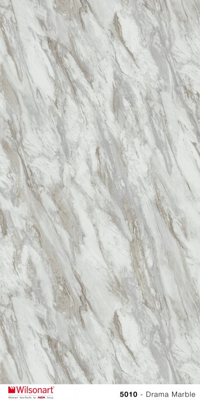 ลามิเนท ลายหิน 5010S / Wilsonart Laminate Drama Marble