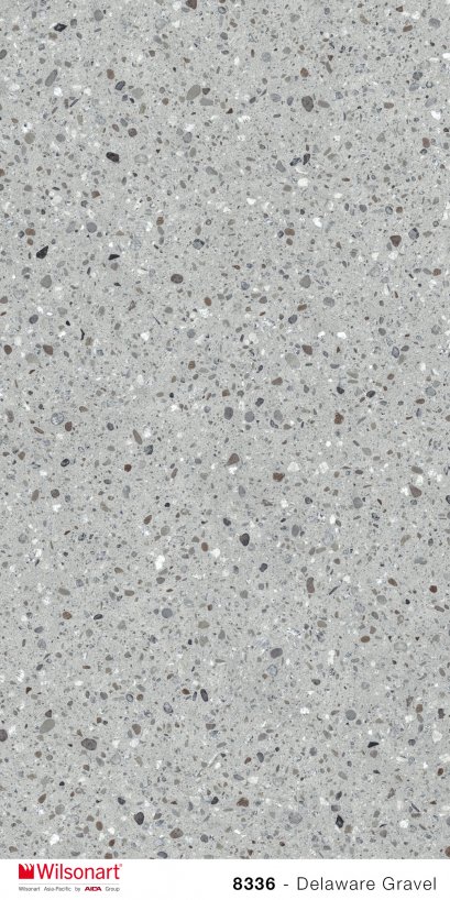 ลามิเนท ลายหิน 8336EM / Wilsonart Laminate Delaware Gravel