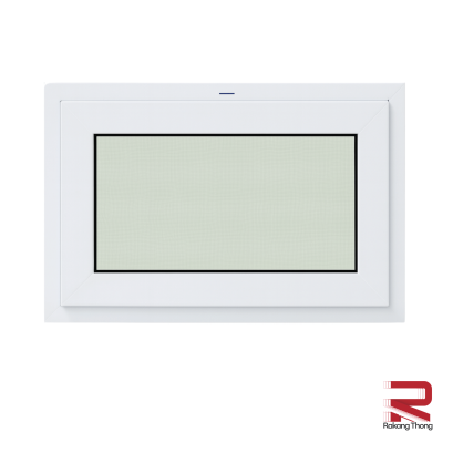 หน้าต่างบานกระทุ้งยูพีวีซีสีขาว wonderking