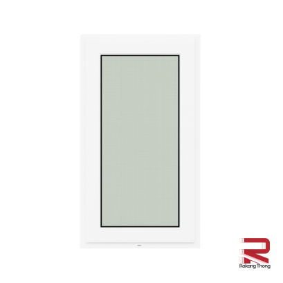 หน้าต่างบานเปิดยูพีวีซี  7.3 สีขาว winstar
