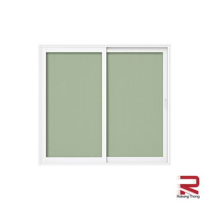 White Winking Aluminum Sliding Window