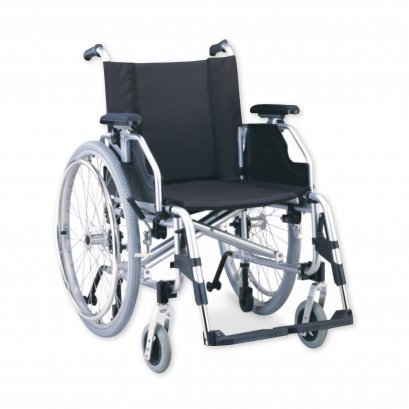 รถเข็นผู้ป่วย วีลแชร์ (Wheelchair) อลูมิเนียมอัลลอยด์ ถอดล้อได้