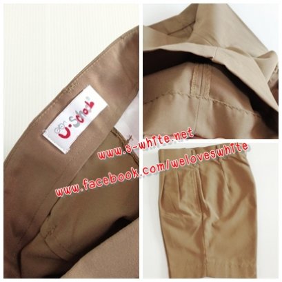 กางเกง ม.ต้น กากี