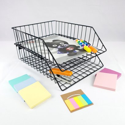 ตะกร้าใส่เอกสาร 2 ชั้น No.402