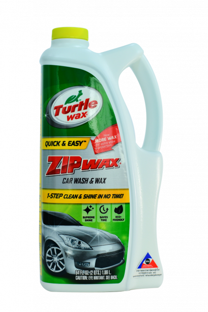 TW. ZIP  WAX  CAR  WASH  64  OZ.  เทอร์เทิ่ลแว็กซ์ ซิบแว็กซ์ คาร์ว็อช แชมพูผสใแว็กซ์ที่ขายดีที่สุดทีทำความสะอาด และให้ความเงางามกับสีรถ