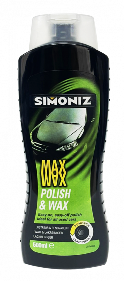 SM. Max Wax  ผลิตภัณฑ์เคลือบสีรถสูตรพิเศษ แม็กซ์แว็กซ์ 500 มล.