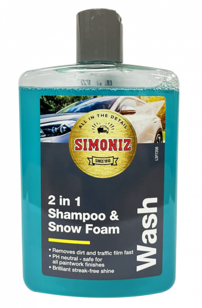 SM. Shampoo & Snow Foam 2 in 1 ไซดมไนซ์ แชมพู แอนด์ สโนว์ โฟม 500 มล.