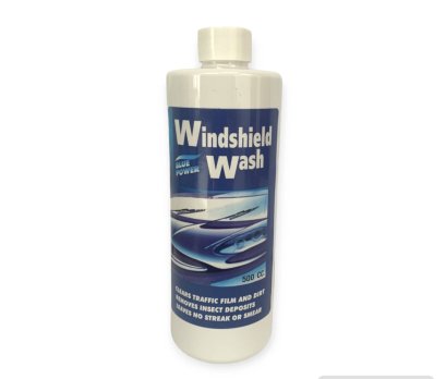 BP.  Windshield  Wash น้ำยาล้างกระจก เติมลงในหม้อพัก 500 cc.