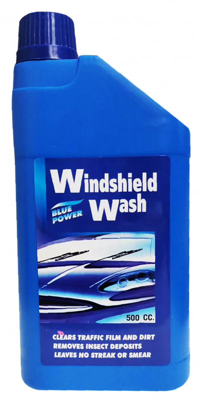 BP.  Windshield  Wash น้ำยาล้างกระจก เติมลงในหม้อพัก 500 cc.