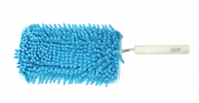 BP. Mini Microfiber Duster  บลูพาวเวอร์ แปรงปัดฝุ่นตัวหนอนด้ามพลาสติก ใช้ปัดฝุ่นหรือล้างรถ ขนาดบรรจุ 1 ชิ้น