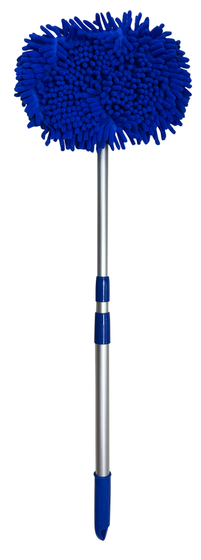 Microfiber Brush for Car Washing  ไม้ยาวไมโครไฟเบอร์ ล้างรถ ด้ามยืดหดได้