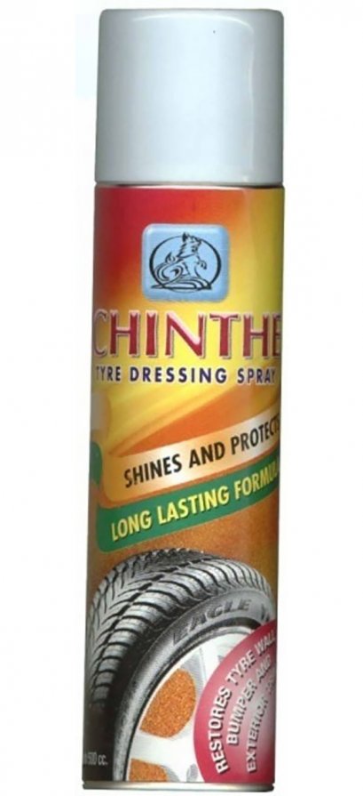 CHINTHE  TYRE  DRESSING  SPRAY  500 cc.