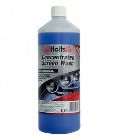 Holts  Screen Wash  1 L.  โฮลท์ สกรีนว็อช 1 ลิตร ใช้ใส่หม้อพักน้ำล้างกระจก ทำให้กระจกใสแจ๋ว ทัศนวิสัยดี