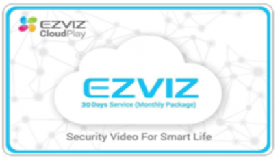Ezviz Cloud Card 30days/1Month