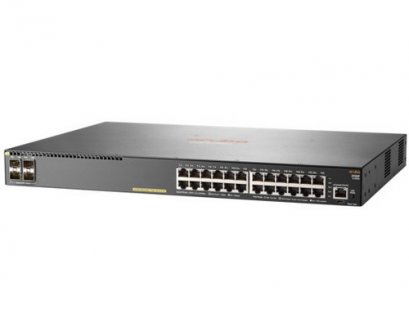 Aruba 2930F 24G PoE+ 4SFP+ Swch (24 x PoE+ ports, 4 SFP+ ports, 370W)