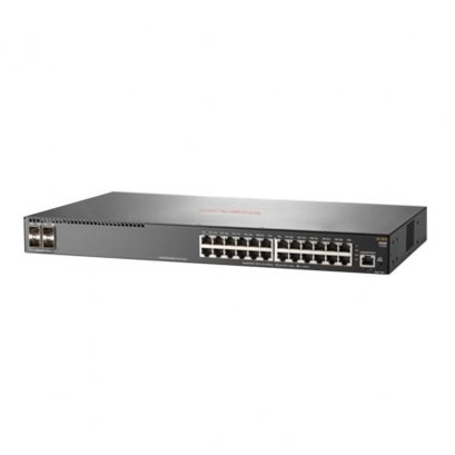 Aruba 2930F 24G 4SFP+ Swch (24 x 10/100/1000 ports, 4 SFP+ ports)