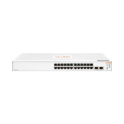 Aruba IOn 1830 24G 2SFP 195W Sw (12 x 10/100/1000, 12 x 10/100/1000 PoE+, 2 x SFP)