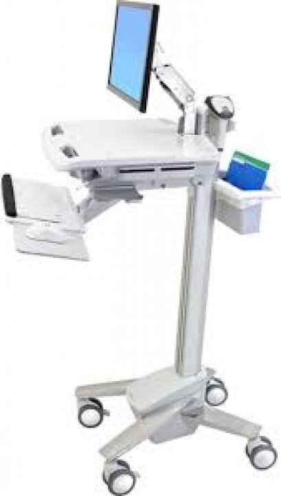 Ergotron Medical Cart SV41 StyleView medical Cart with LCD Arm