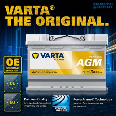 VARTA AGM 80Ah (DE/EU)