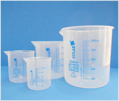 ฺBeaker พลาสติก  (VITLAB)