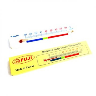 Horizontal Fridge Freezer Thermometer 