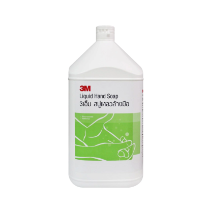 3M Hand Soap สบู่เหลวล้างมือ สูตรอ่อนโยนต่อผิว 3.8 ลิตร