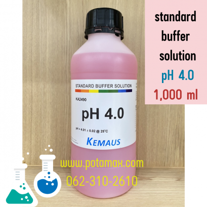 pH 4.0±0.02 STANDARD BUFFER SOLUTION (NIST) 1,000 ml