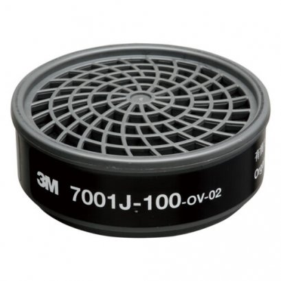 3M™ ตลับกรองป้องกันไอระเหยสารอินทรีย์ รุ่น 7001J-100-ov-02