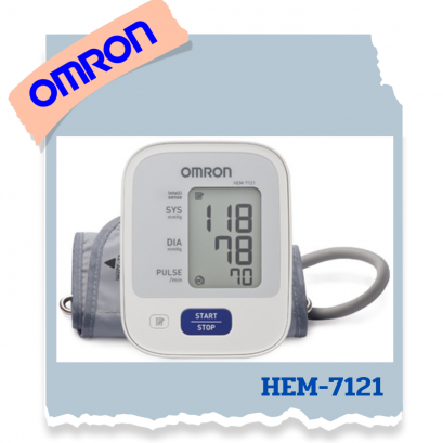 เครื่องวัดความดันโลหิต omron รุ่น HEM-7121