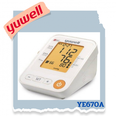 เครื่องวัดความดันโลหิต Yuwell รุ่น YE-670A