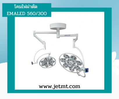 โคมไฟผ่าตัดแบบคู่ EMALED® 560/300