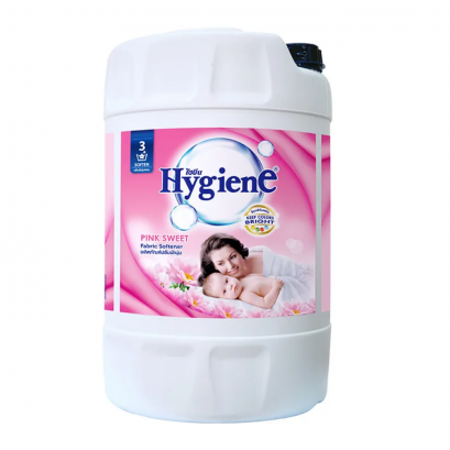 น้ำยาปรับผ้านุ่มไฮยีน สูตรมาตรฐาน กลิ่นพิ้งค์สวีท ขนาด 20 ลิตร