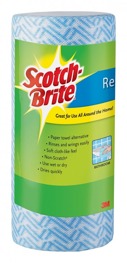Scotch-Brite Multi-Purpose Cloth ผ้าเซ็ดทำความสะอาดอเนกประสงค์ 3ชิ้น/แพ็ค