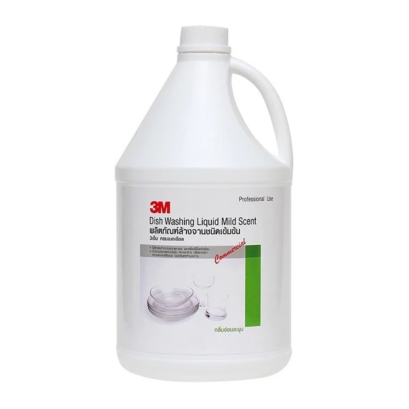 3M Commercial Dish Washing Liquid Mild Scent ผลิตภัณฑ์ล้างจานชนิดเข้มข้น กลิ่นหอมอ่อน 3.8 ลิตร