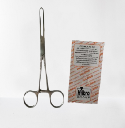 ALLIS TISSUE FORCEP 5x6 TEETH 15cm ยี่ห้อ HILBRO