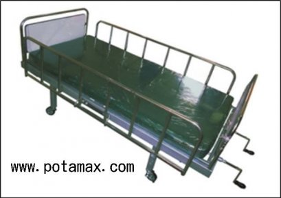 เตียง 2 ไกร มือหมุน PI ขาสูง,ขาเตี้ย