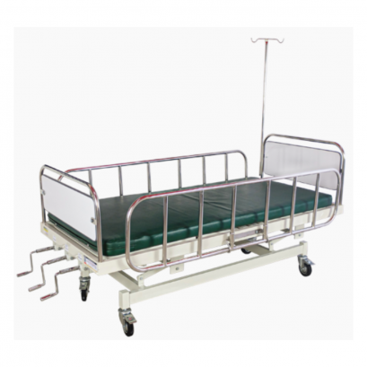 เตียงผู้ป่วย 3 ไกร์ มือหมุน รุ่น PS11(PP)