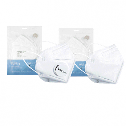 Welcare Mask N95 หน้ากากอนามัยชั้นกรองป้องกันฝุ่น PM 2.5