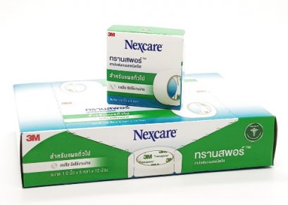 เทปแต่งแผล ชนิดใส (ทรานสปอร์) ยี่ห้อ 3M