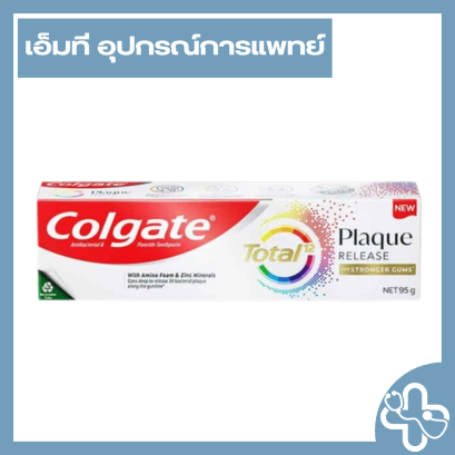 Colgate คอลเกต ยาสีฟัน โททอลพลัครีลิสเจนเทิล กลิ่นมิ้นท์ ( 95 กรัม )