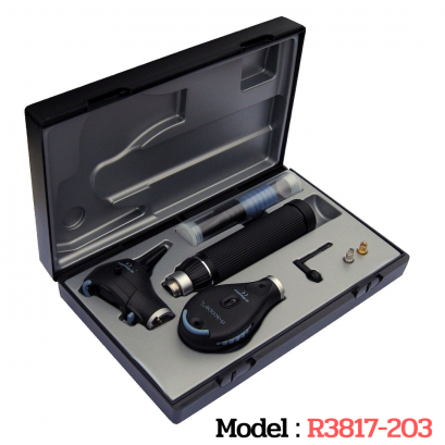 ชุดตรวจ ตา หู รุ่น R3817-203 Ri-Scope L3 Oto/L2 Ophth LED 3.5V Riester , Germany