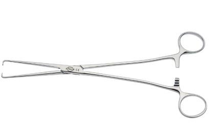 Tenaculum Forcep ปากคีบจับมดลูก 10'' (25cm) ยี่ห้อ Starmed เยอรมัน