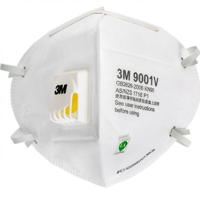 หน้ากากป้องกันฝุ่น 3M รุ่น 9002V ชนิดสายคาดศีรษะ
