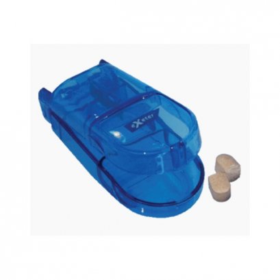 EXETER ที่ตัดเม็ดยา มีสีฟ้า และสีขาว