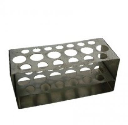 ที่ตั้งหลอดทดลองแบบสแตนเลส